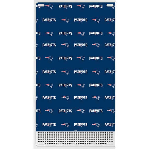 NFL New England Patriots Blitz Series Xbox Series S Console Skin